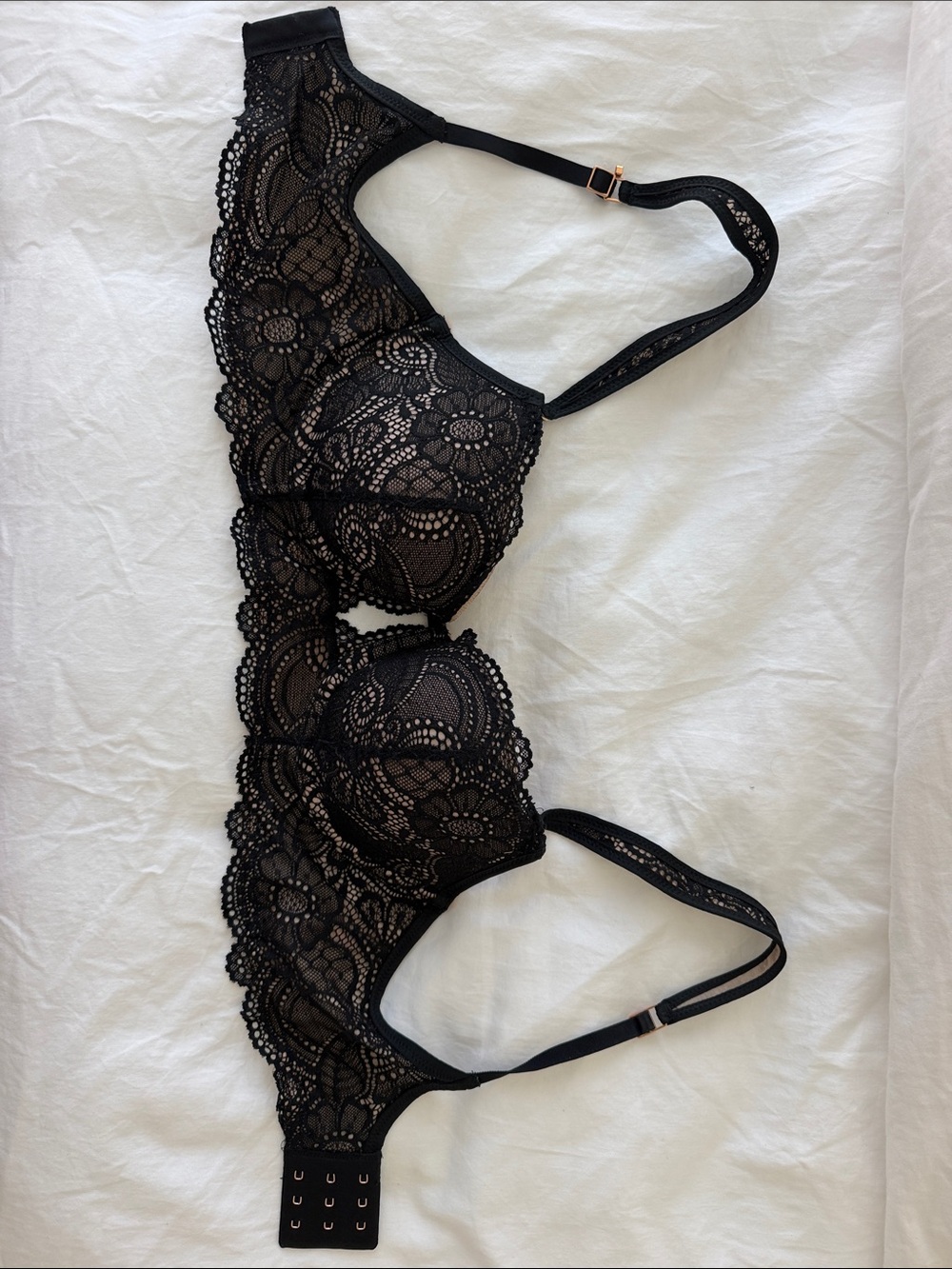 Aerie Black Lace Underwire Bra